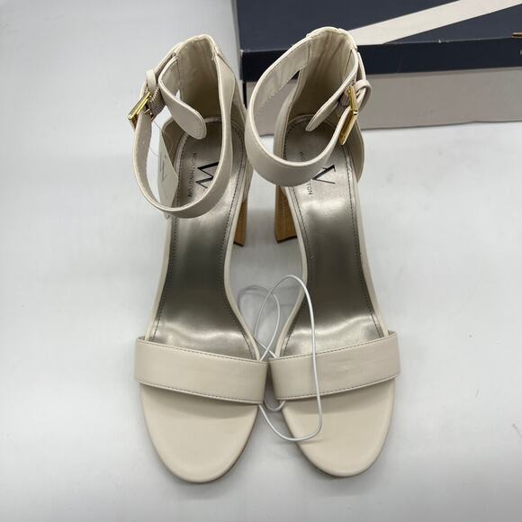 Worthington Womens Lynch Heeled Sandals Ivory Size 11M - Picture 7 of 11